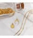 Gargantilla Cuerno Amulette Collection Oro Amarillo 18 K 16 MM