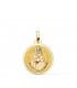Médaille Notre Dame du Rocío 18K 18 mm