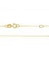 Collar personalizado barra Oro Amarillo 18K 25