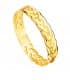 Sortija Oro amarillo 18K Trenza anillo trenzado de oro moderno