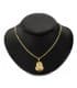 comprar joyas online - Cristo Santo rostro 24x22mm colgante religioso oro 18K