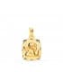 Medalla Bebé Ángel de la Guarda Tonel Oro 18k 19 mm