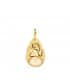 Médaille  Ange et horloge Goutte Or 18K