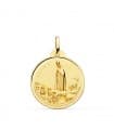 Anhänger Madonna von Fatima 18K Gold P8070-122