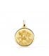 Medalla San Jorge Oro 18K 18mm Bisel - COMPRAR JOYAS ONLINE