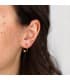 Pendientes Sand Aros Balls Oro 18K