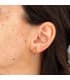 Pendientes Sand Aros Oro 18K