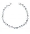 Pulsera Riviere Diamantes 0.434 Qts. Oro Blanco 18K