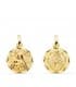 Escapulario V. del Rocío y V. de Cinta Oro 18k 16 mm