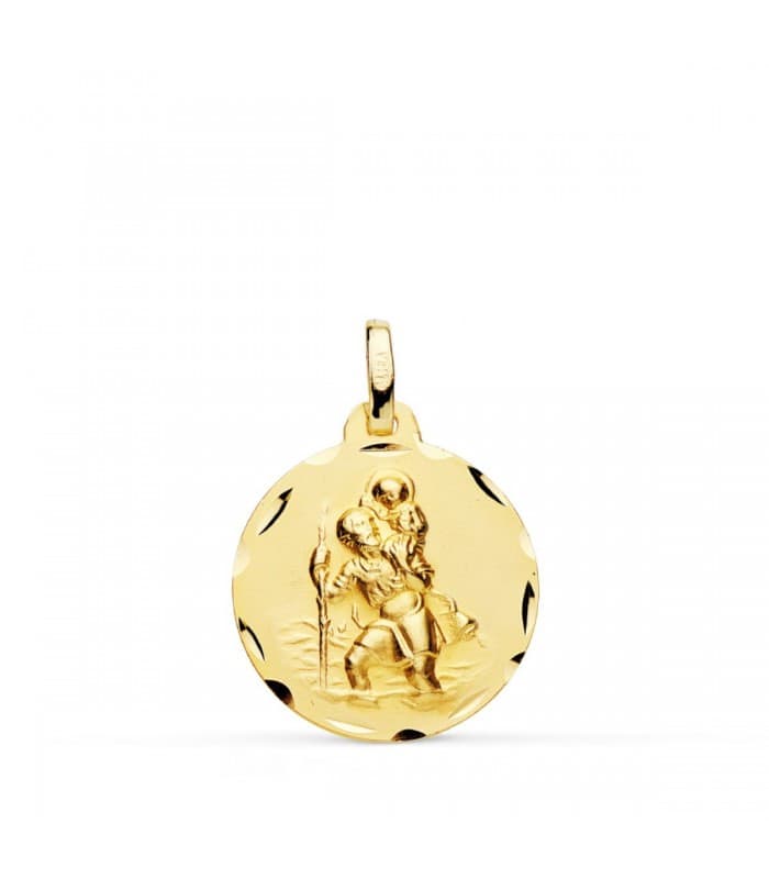 Médaille Saint Christophe 9 K M