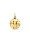 Medaille Jungfrau von Montserrat 18K Gold P3001-116