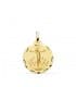 Medalla Cristo de la Laguna Oro 18K 18mm