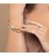 Pulsera Mujer Oro Bicolor 18K Paraíso