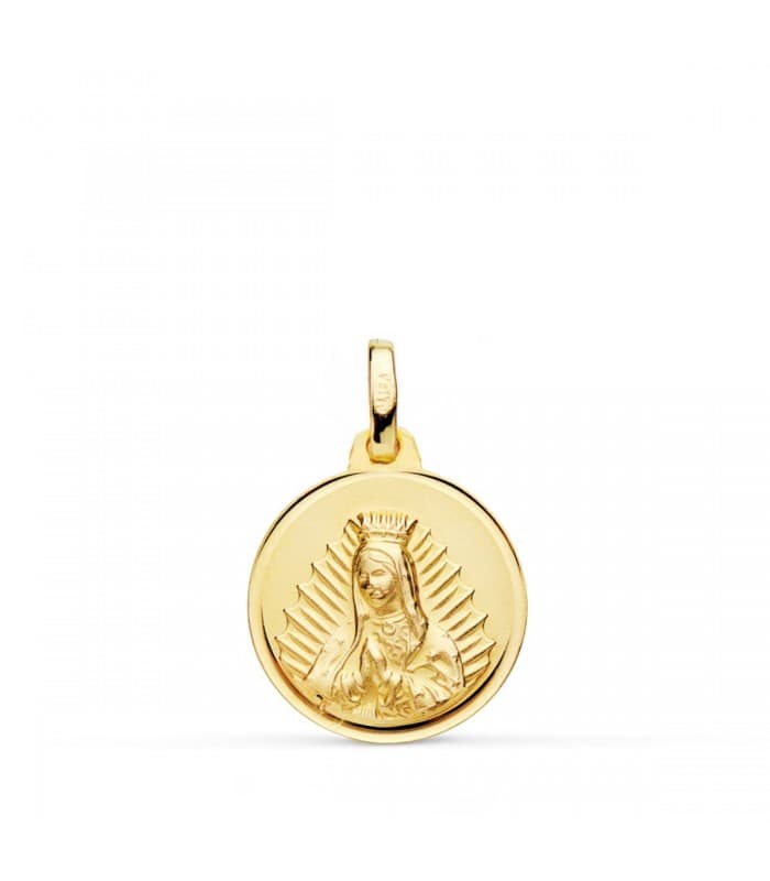Medalla Virgen Guadalupe México joya personalizable