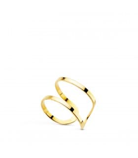 Ear Cuff Gelbgold | D14611