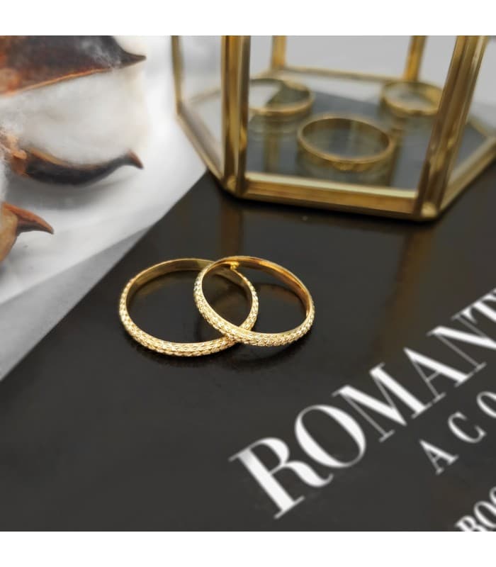 Alliance 2 mm Or 9 carats. Alda Joyeros, bijouterie en ligne.