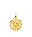 Engel Anhänger aus 750er Gelbgold | P9354-318