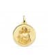 Medalla San José Oro 18K 22mm Bisel