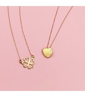 Collier Tréfle 18 Carats