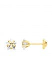 Kinder-Ohrringe 750er Gold Stern N5690-3AT