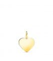 Ciondolo personalizzato Cuore oro 18kt 12mm