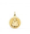 Medaille Heilige Lucia 18K Gelbgold P8058-818