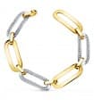Bracelet Femme Or Bicolore 18K Chain