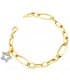 Pulsera Mujer Oro Bicolor 18K Estrella