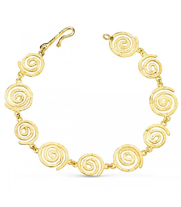 Pulsera Mujer Oro Amarillo 18K Molly