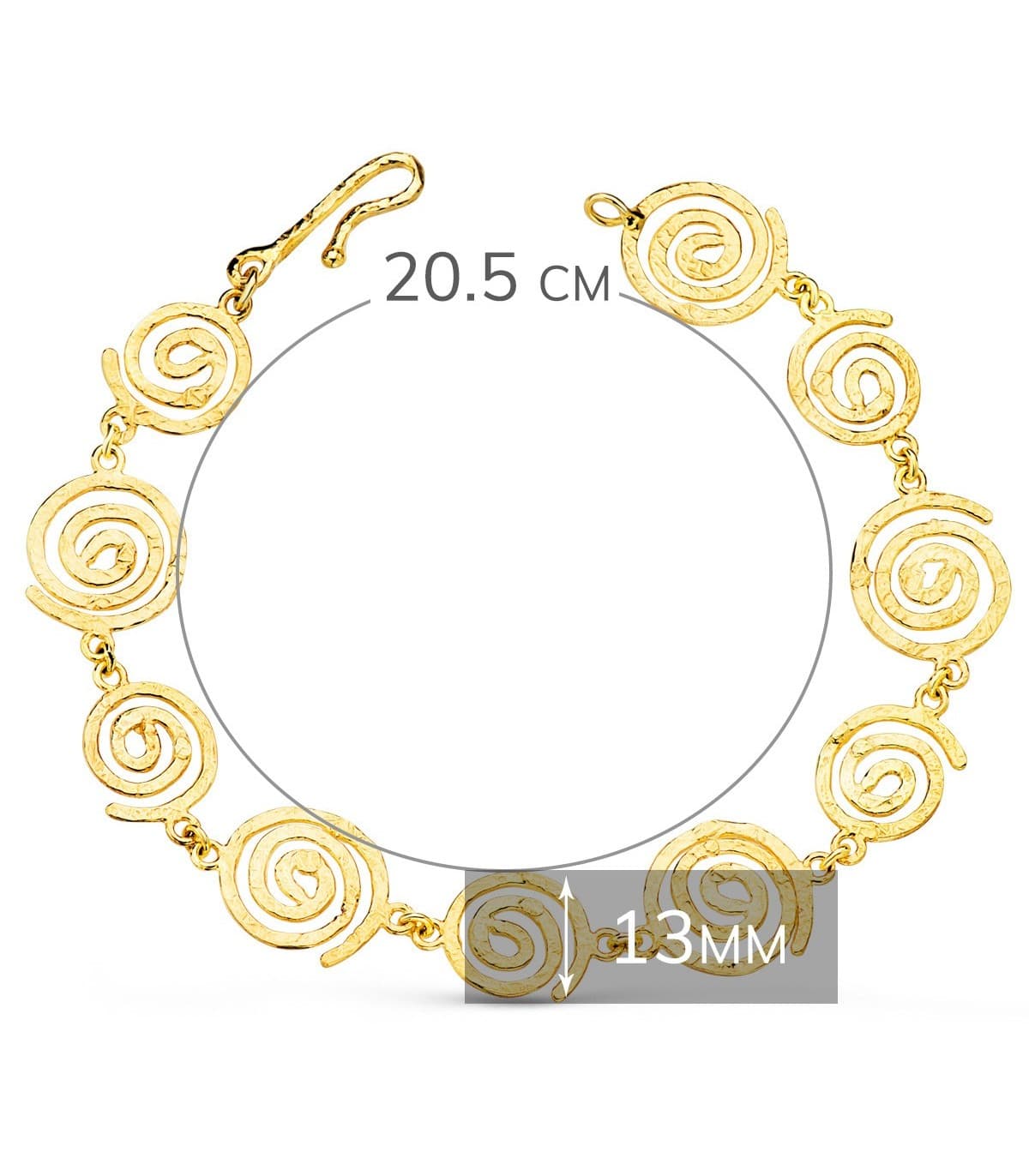 Bracelet Femme Or Jaune 18K Molly