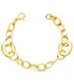 Pulsera de oro amarillo 18K Eslabones