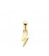 Colgante pequeño Oro 18K Rayo. Gargantillas de moda y colgantes mujer.