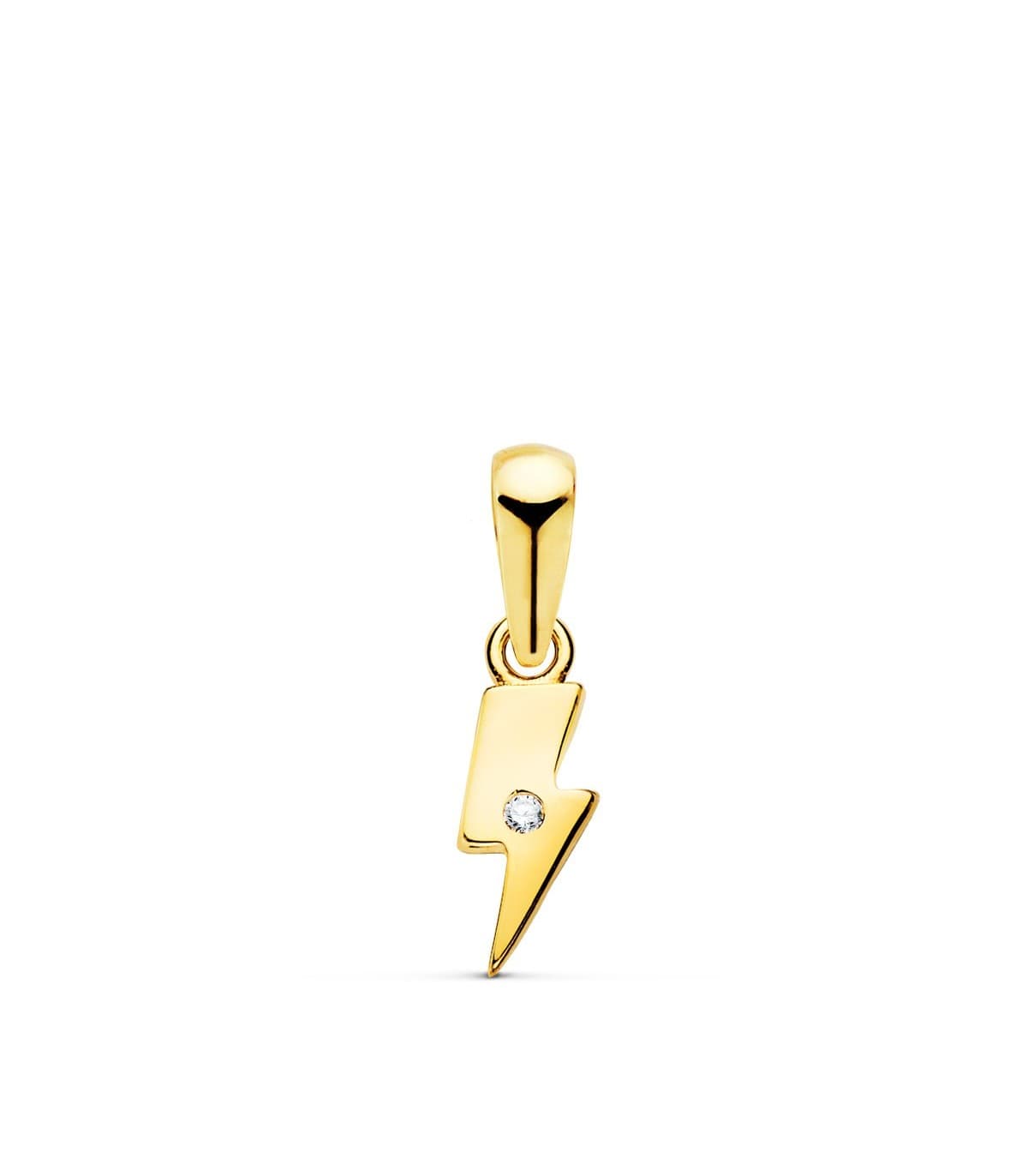 Petit Pendentif Or 18K Foudre