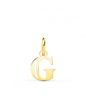 Pendentif initiale en or 18 carats G