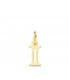 Pendentif initiale en or 18 carats I