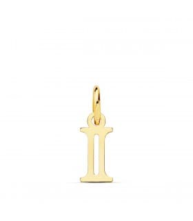 Pendentif initiale en or 18 carats I