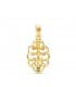 Colgante Cruz Caravaca Oro 18K 18 mm Cerco