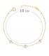 Pulsera Diamantes Delicia Oro 18K 0.045 Qtes.