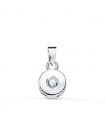 Diamant Anhänger 750 Weißgold 1682-9