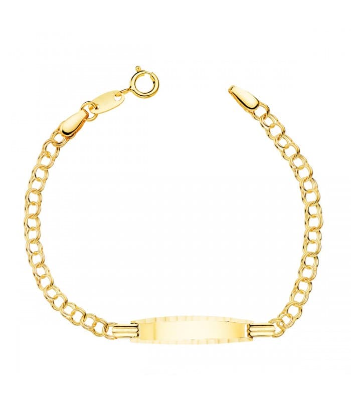 Gourmette pour Bébé Or 18K 13 cm