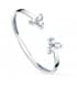 Anello Connor Oro bianco 18kt Diamanti 0,090 ct