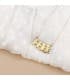 Collar personalizado silueta 2 niños y 2 niñas Oro 18K colgante mamá, regalos para el día de la madre