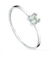 Bague Topaze Or Blanc 18K Turner