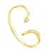 Bague Serpent Or Jaune 18K Pierres