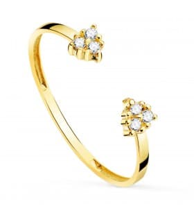 Anillo Harrington Oro 18K Diamantes 0.048 Qts.