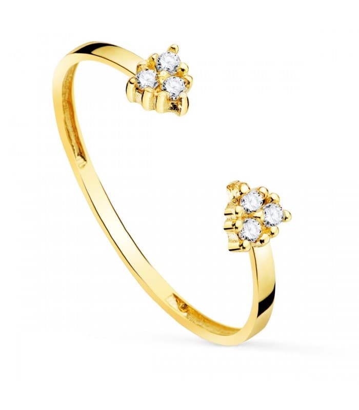 Anillo Harrington Oro 18K Diamantes 0.048 Qts.