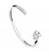 Anello Novak Oro bianco 18kt Diamanti 0,040 ct. Anello da donna con diamanti.