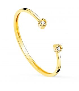 Anello Kelly Oro 18Kt Diamanti 0,016 ct