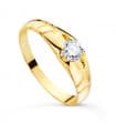Anello da ragazzo Borja Oro 750 Giallo