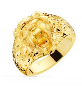Alda Joyeros, joyería online | Sello León Oro Amarillo 18K | comprar coyas on line de hombre